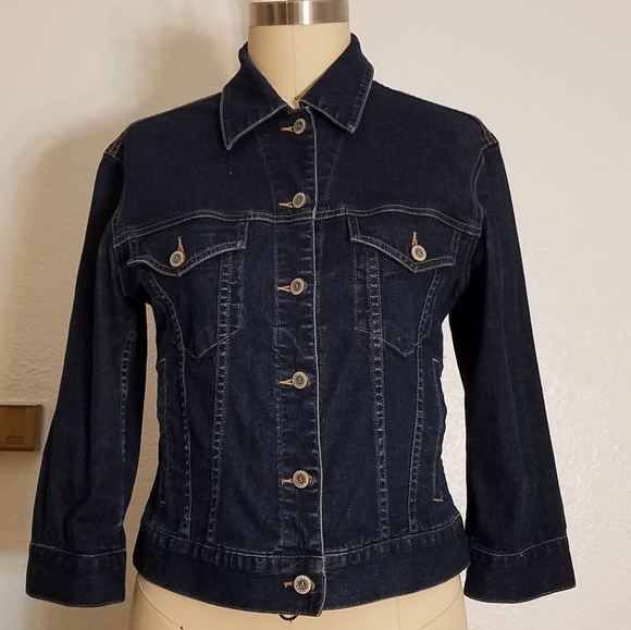 anne klein denim jacket